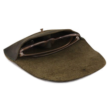 Load image into Gallery viewer, Londo Genuine Leather Eyeglass Case with Button Closure