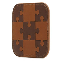 Load image into Gallery viewer, Londo Jigsaw Puzzle Leather Coasters (Set of 6) - Non-Slip Surface