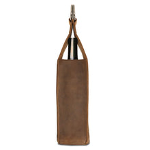 Load image into Gallery viewer, Londo Genuine Leather Wine Bottle Holder and Carrier