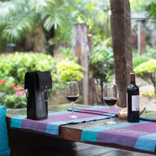 Load image into Gallery viewer, Londo Genuine Leather Wine Bottle Holder and Carrier