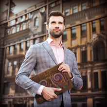 Load image into Gallery viewer, Londo Genuine Leather Sleeve Bag for MacBook Pro