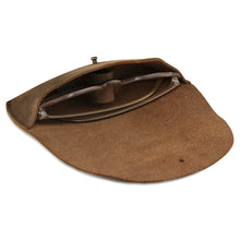 Load image into Gallery viewer, Londo Genuine Leather Eyeglass Case with Button Closure