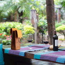 Load image into Gallery viewer, Londo Genuine Leather Wine Bottle Holder and Carrier