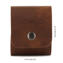 Load image into Gallery viewer, Londo Genuine Leather Case Compatible with Apple Airpods and Airpods 2