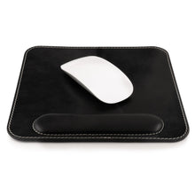 Load image into Gallery viewer, Londo Genuine Leather Mouse pad with Wrist Rest
