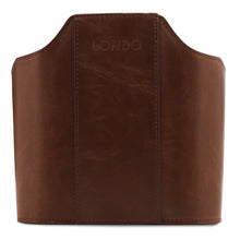 Load image into Gallery viewer, Londo Leather Remote Control Organizer and Caddy with Tablet Slot