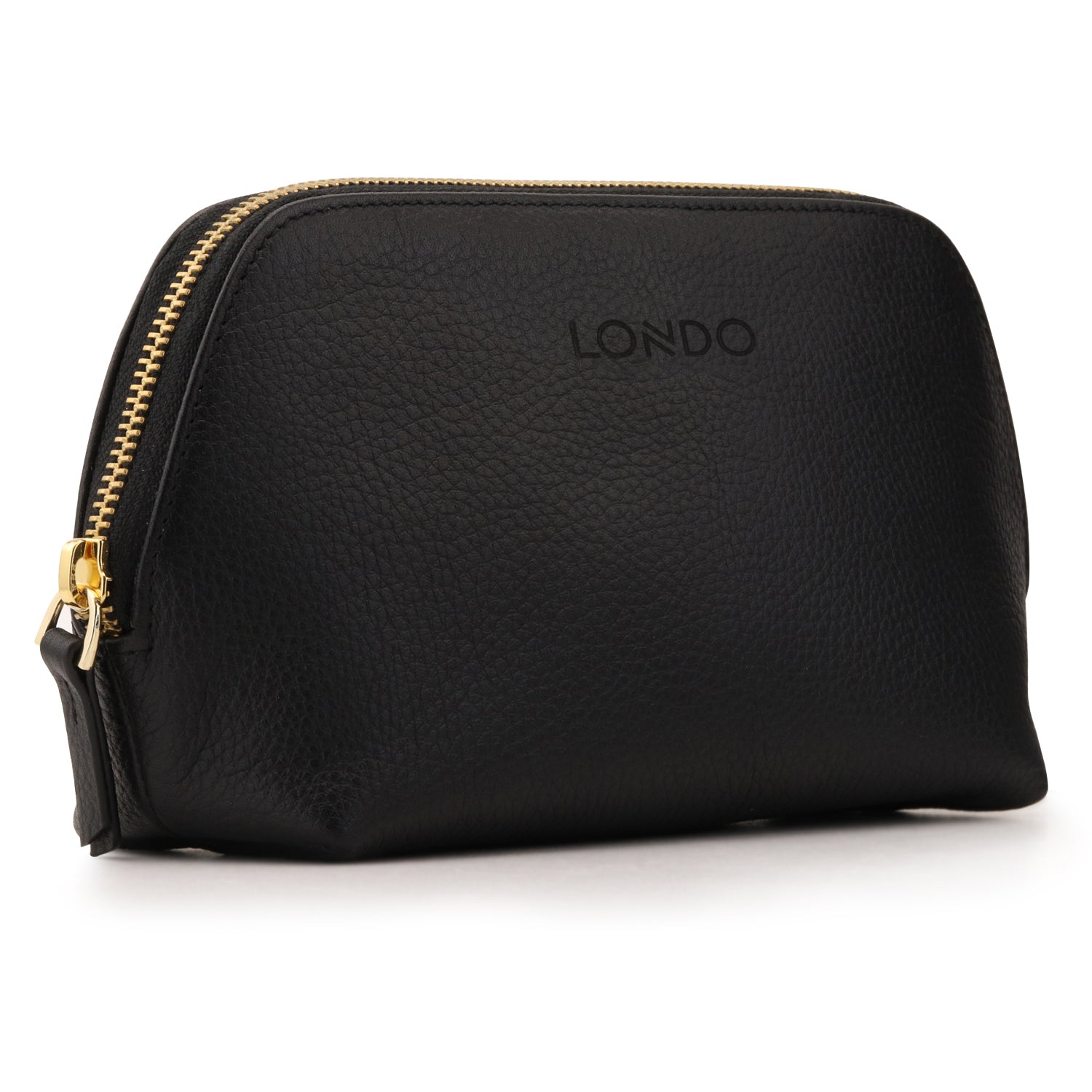 Londo Top Grain Leather Makeup Bag Cosmetic Pouch Travel Organizer –  MegaGear Store