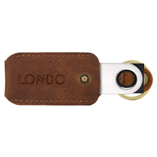 Load image into Gallery viewer, Londo Genuine Leather Case with Keyring for Ledger Nano S Bitcoin Wallet Unisex