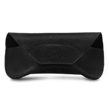 Load image into Gallery viewer, Londo Genuine Leather Eyeglass Case with Magnetic Snap Closure