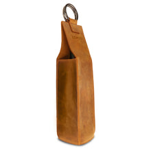 Load image into Gallery viewer, Londo Genuine Leather Wine Bottle Holder and Carrier